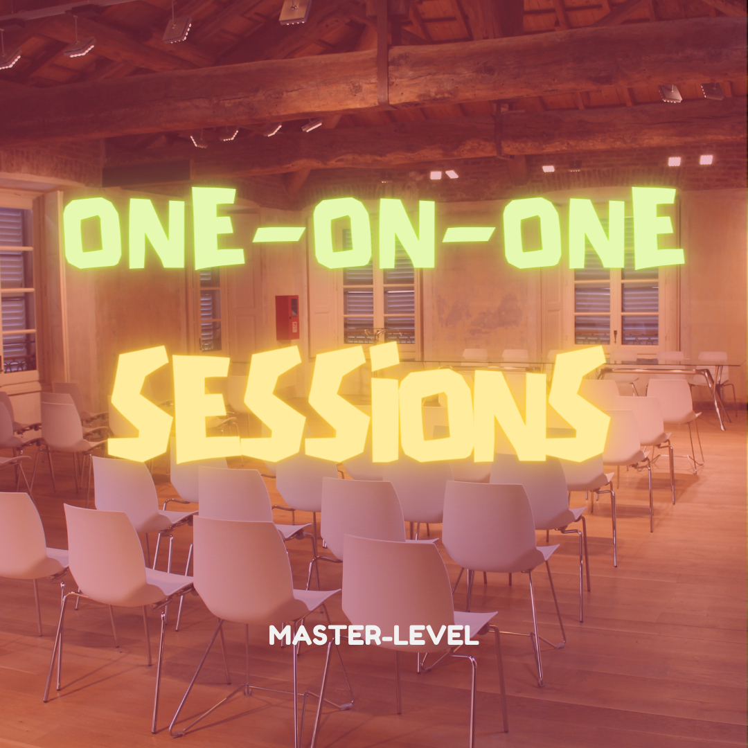 60 Minutes One-On-One Sessions (Master Level)