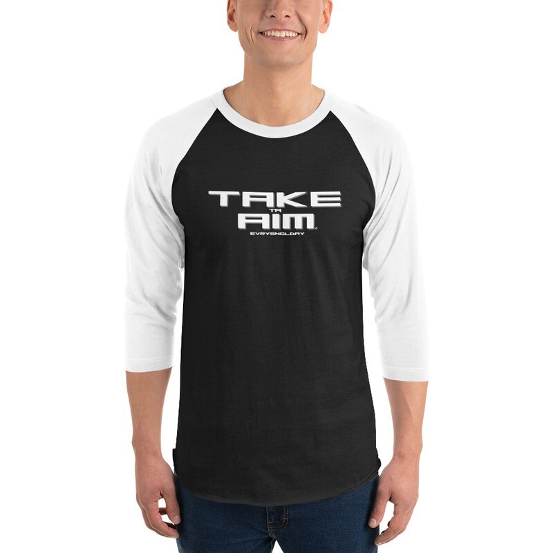 3/4 sleeve raglan shirt