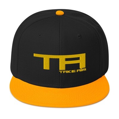 TA Black/yellow Snapback Hat