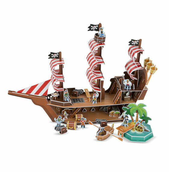 3D Puzzle Pirate Ship