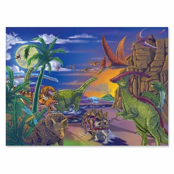 Puzzle Land of Dinosaurs