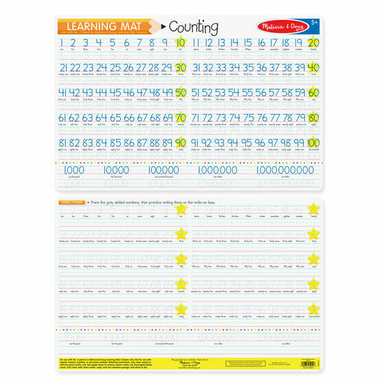 Counting Learning Mat
