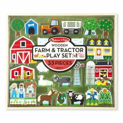 Farm & Tractor Play Set