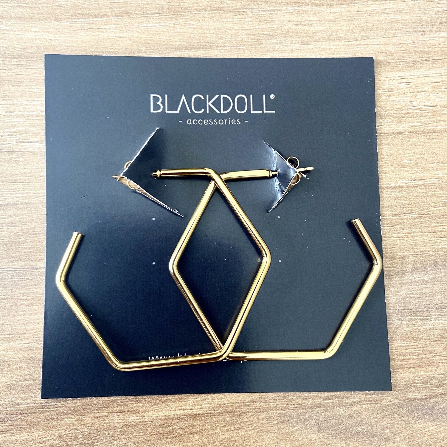 BLACKDOLL ACCESSORIES - Hexagonal Hoops Acero Inoxidable
