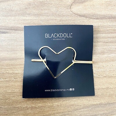 BLACKDOLL ACCESSORIES - Broche Gold Heart