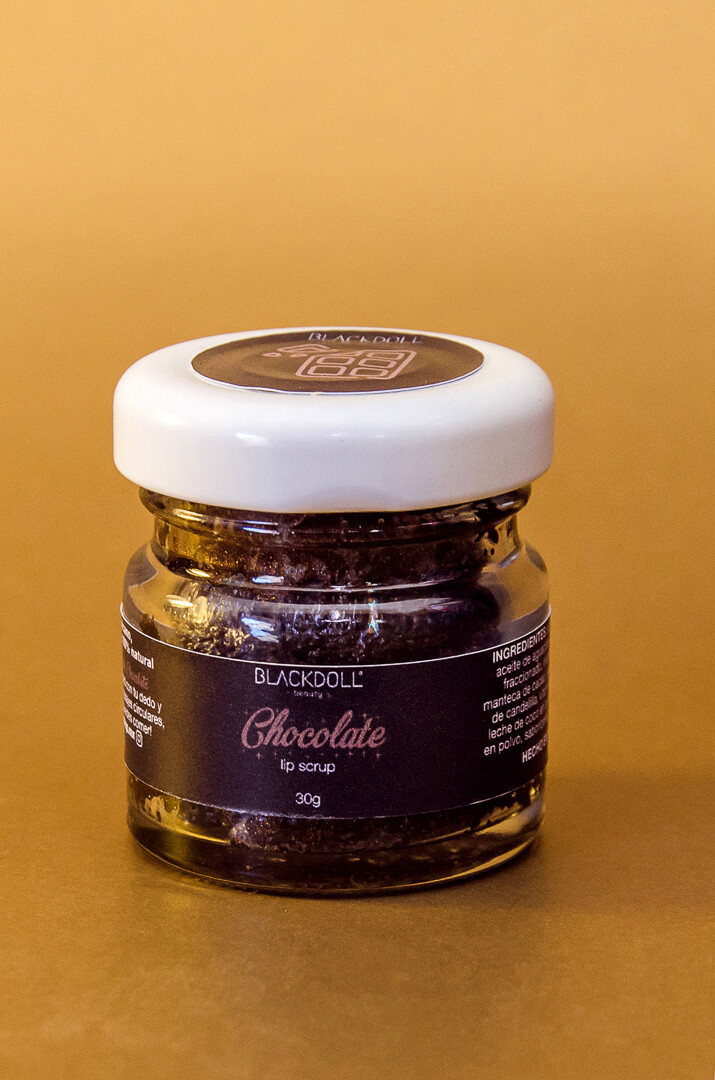 BLACKDOLL BEAUTY - Exfoliante Labial de Chocolate Canela 30grs | Lip Scrub