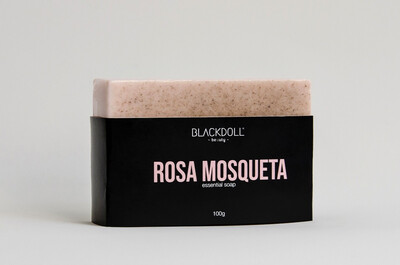BLACKDOLL BEAUTY - Jabón Esencial de Rosa Mosqueta, Para Pieles Maduras | Essential Soap
