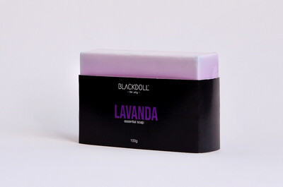 BLACKDOLL BEAUTY - Jabón Esencial de Lavanda, Relajante | Essential Soap