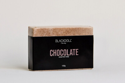 BLACKDOLL BEAUTY - Jabón Esencial de Chocolate Antioxidante | Essential Soap