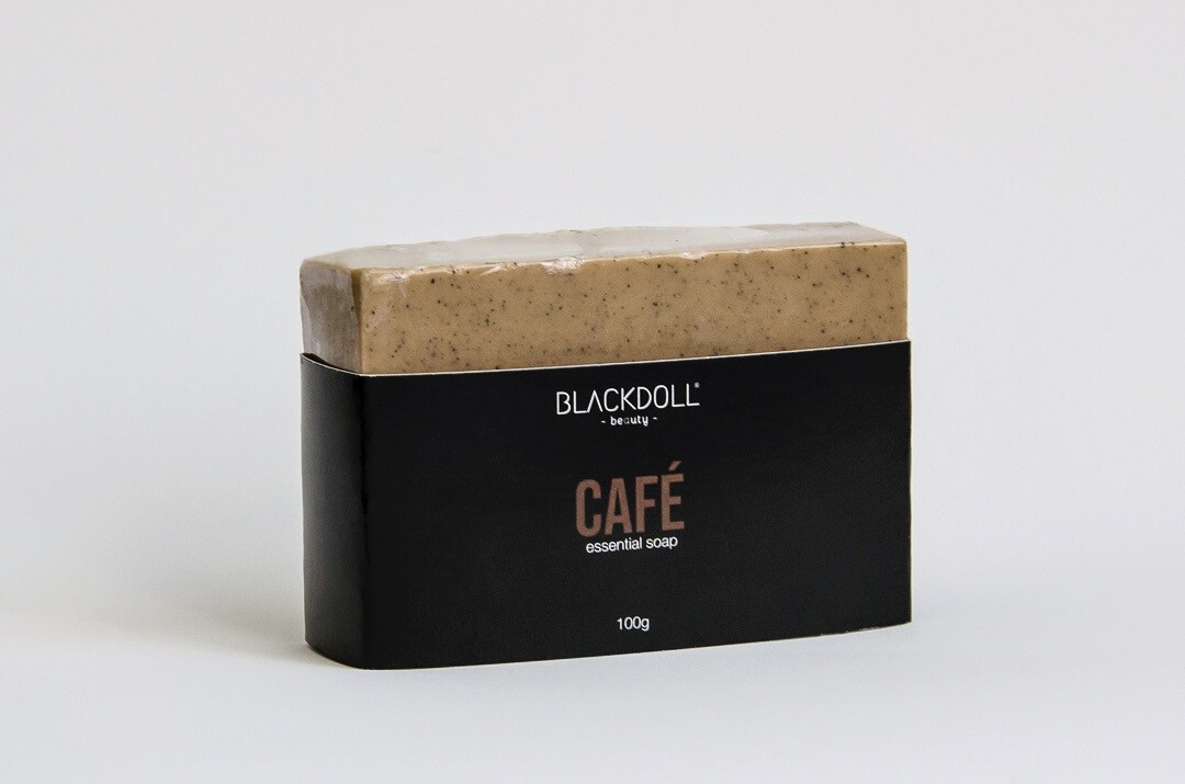 BLACKDOLL BEAUTY - Jabón Esencial de Café y Naranja, Anticelulítico | Essencial Soap