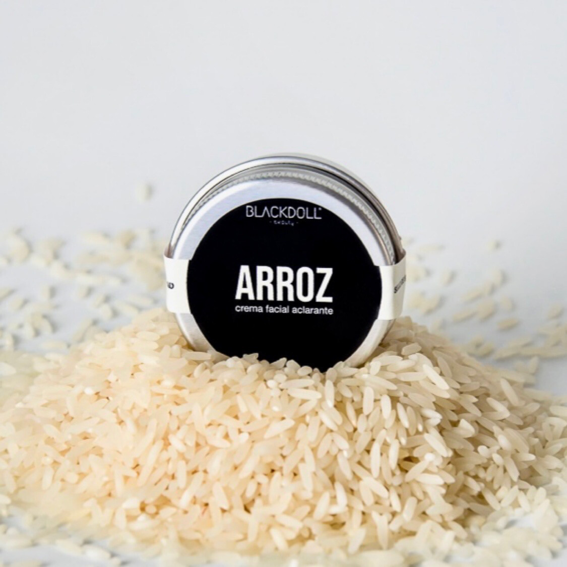BLACKDOLL BEAUTY - Crema Facial Aclarante de Arroz 30grs | Lightening Face Cream