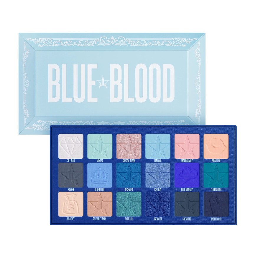 JEFFREE STAR COSMETICS - Blue Blood Palette (Dañada)⚠️