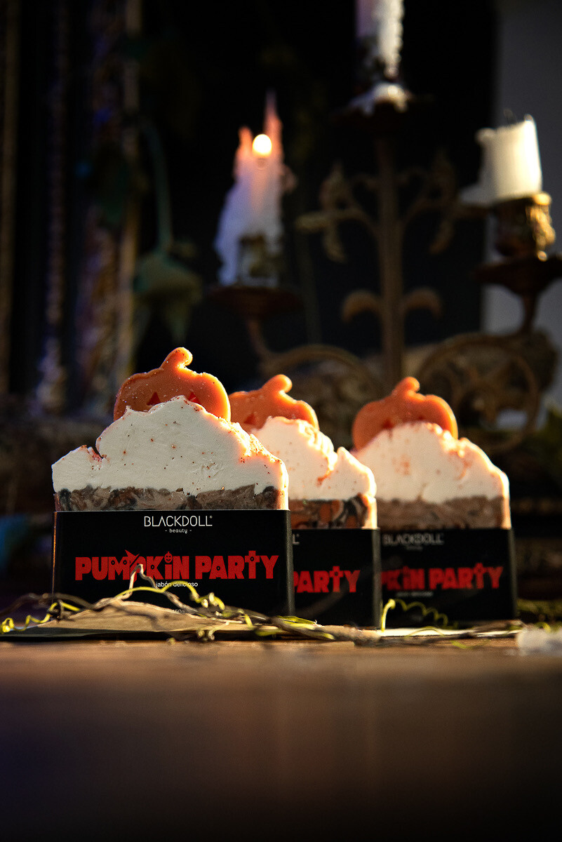 BLACKDOLL BEAUTY - Jabón Delicioso Pumpkin Party 150grs | Delicious Soap