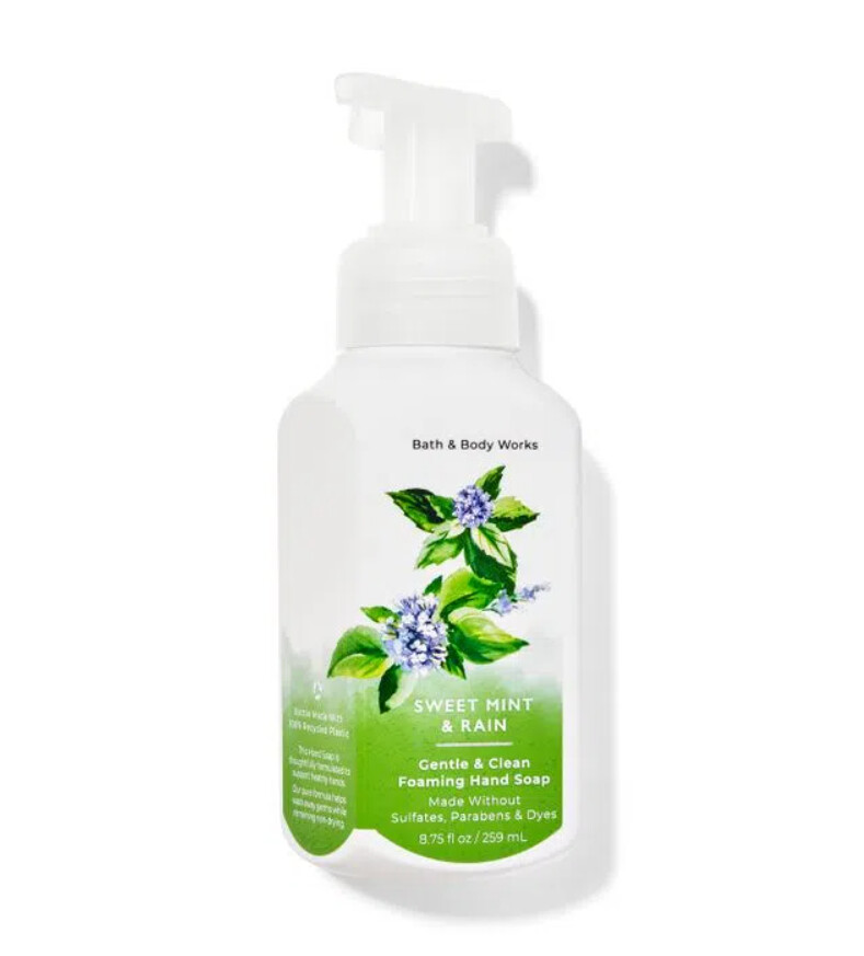 BATH AND BODY WORKS - Jabón en Espuma Sweet Mint and Rain