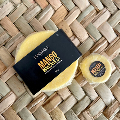 BLACKDOLL BEAUTY - Shampoo Sólido de Mango con Manzanilla, Para Cabello Normal, Suaviza, Protege | Solid Shampoo