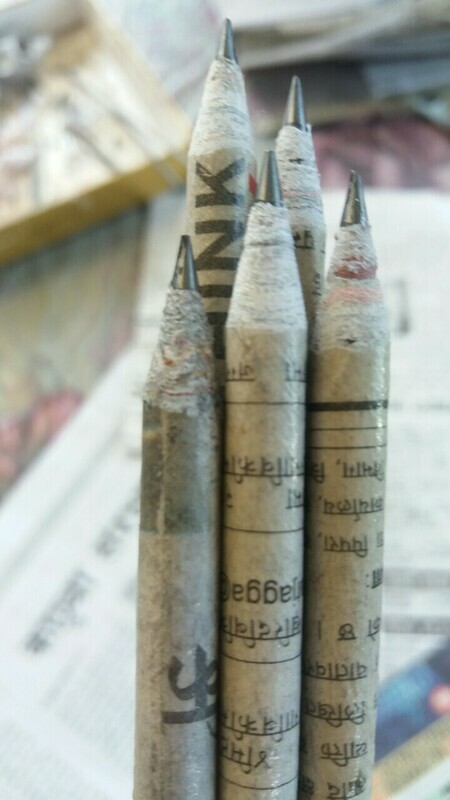 Recycled Paper Pencil 2 Dozens (24 Pencils)