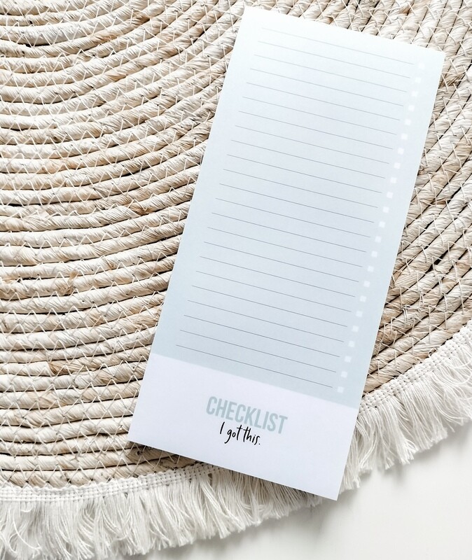 Studio Stationary | Checklist