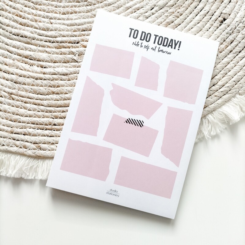 A5 Noteblock | To Do Today