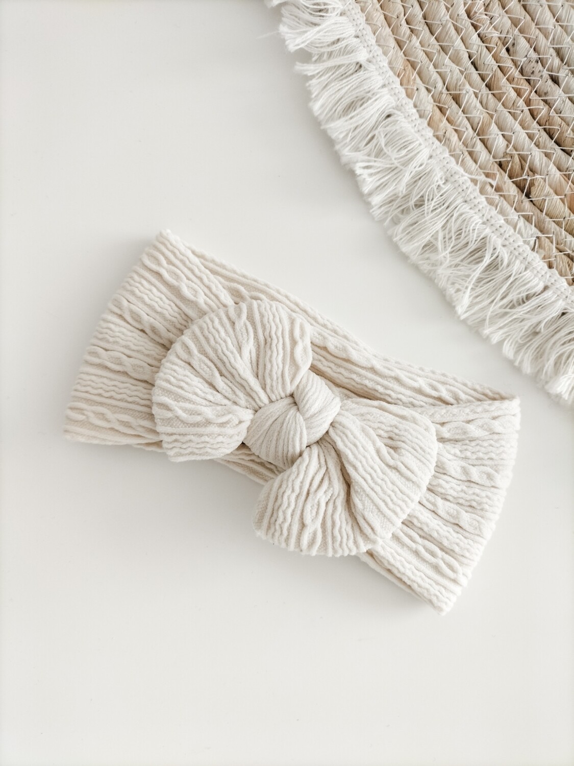 Haarband Vintage |  Creme