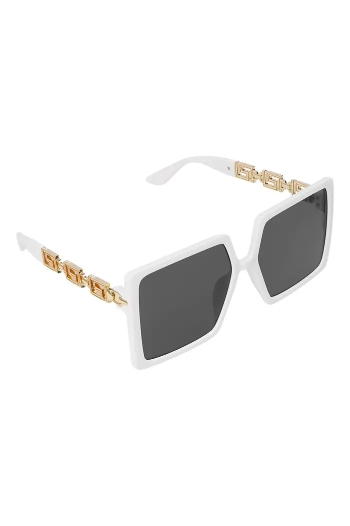 Dames zonnebril wit | Lou