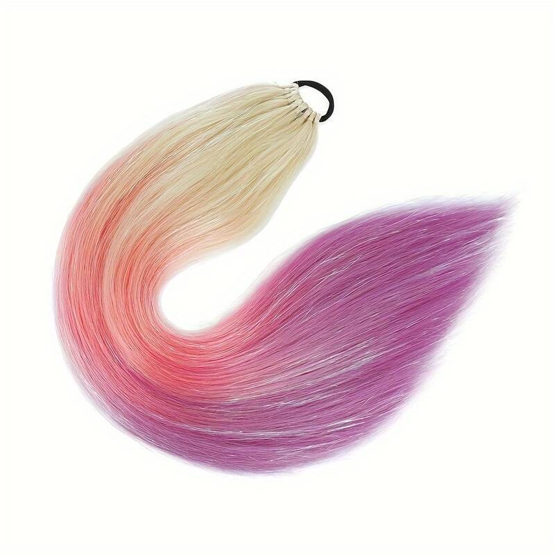 Mermaid Hair Sparkle | Blond/Oranje/Roze