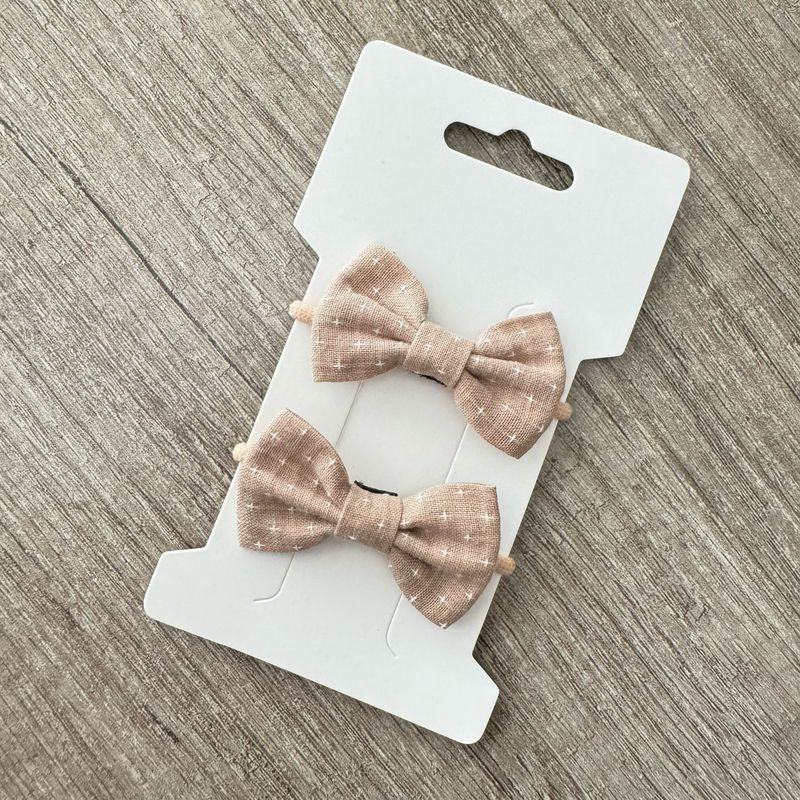 Haarelastiek met strikje 2 stuks | Sparkle