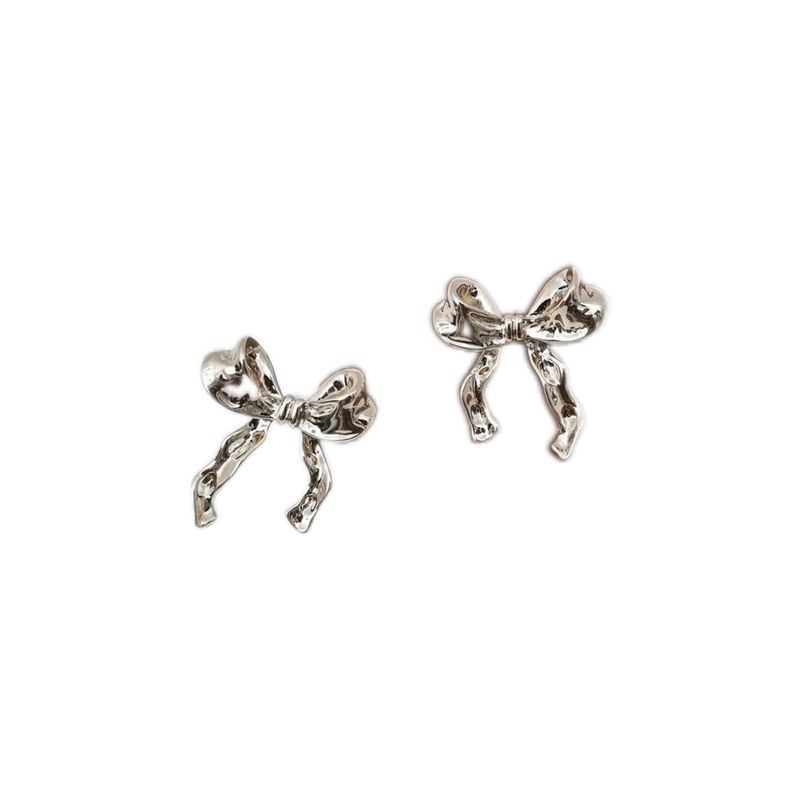 Stud Cute Bow | Zilver