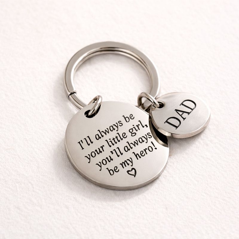 Sleutelhanger | Always be your little girl Sleutelhanger | Always be your little girl