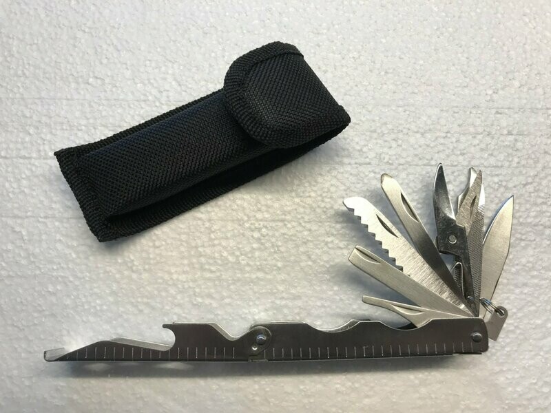 10 in 1 Multitool mit Tasche