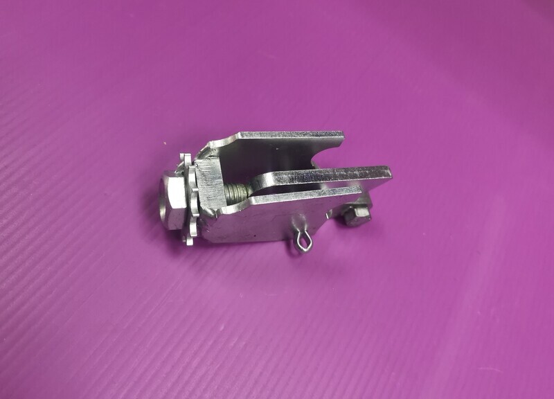 Spreitzschloß f. QEK Junior mit mechanischer Bremse, QEK AERO, QEK 325 und andere Anhänger