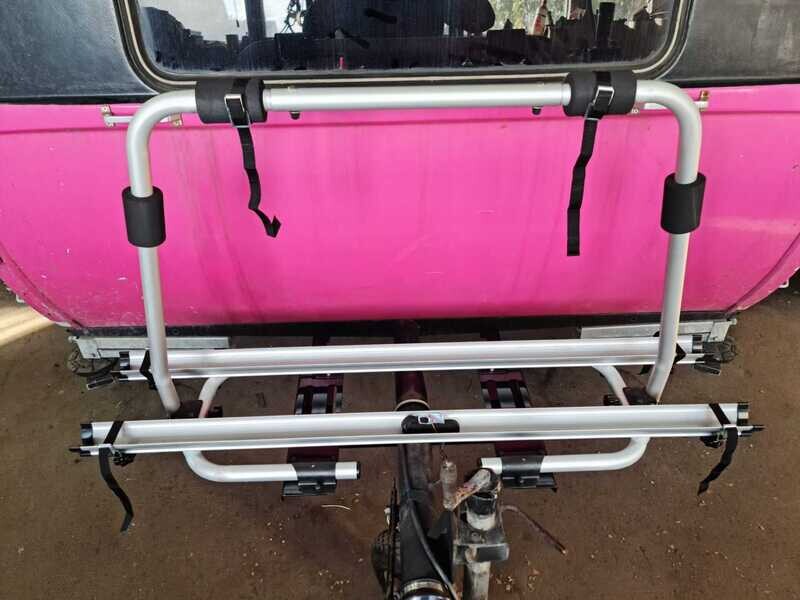 Deichsel Fahrradträger für mechanisch,ungebrems. u. hydraulisch gebremste Qeks