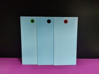 Grifflochringe aus Kunststoff für Qek Junior Schranktüren verschiedene Farben 6 Stück