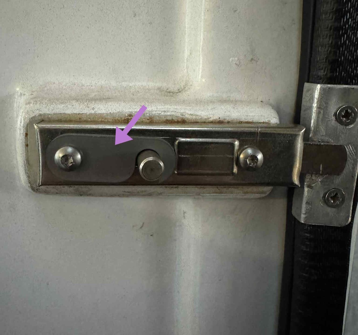 Sicherheitsblech für DDR Türriegel Sicherheitsblech für DDR Türriegel