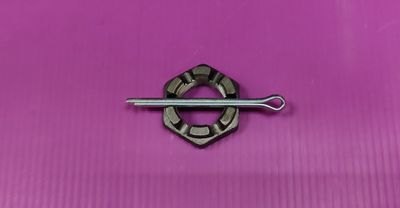 Kronenmutter für einen mechanischen, hydraulisch und ungebremsten QEK Junior, Aero,325 usw. Kronenmutter für einen mechanischen, hydraulisch und ungebremsten QEK Junior, Aero,325 usw.