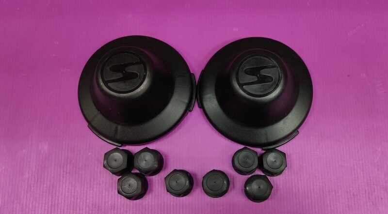 Rad- bzw. Nabenkappe Kunststoff, Kappe für Radmutter schwarz