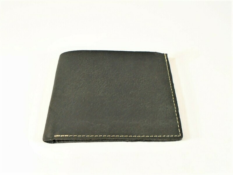 Bi-fold leather wallet, Hanoverian Black