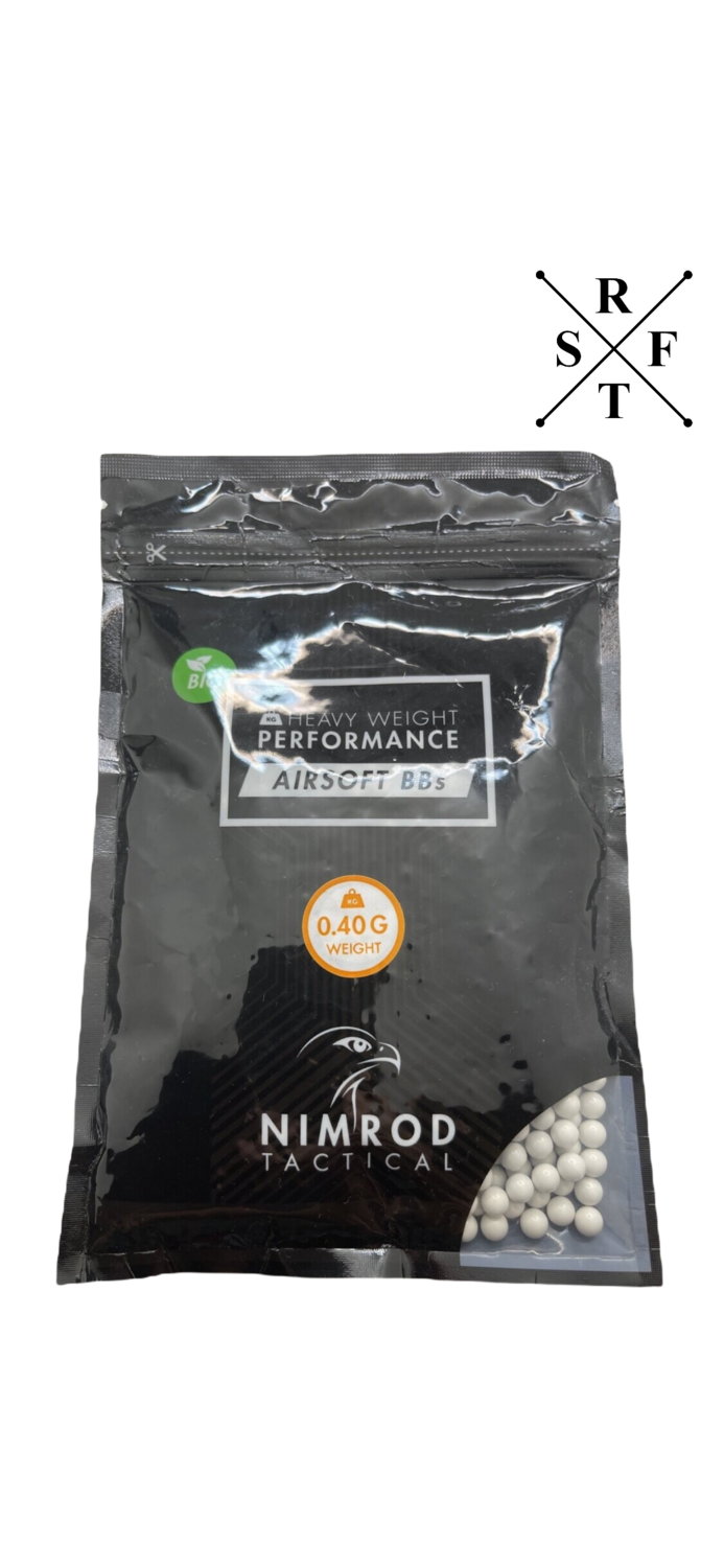 NIMROD 0.40g Airsoft Bio BB Professional Performance - 1000 Stück