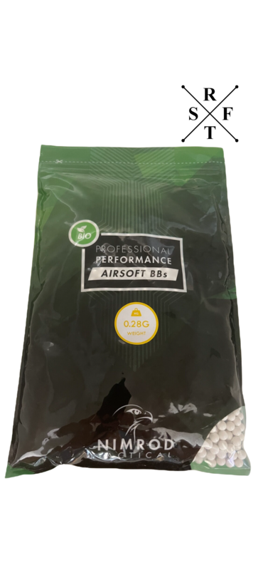 NIMROD Airsoft Bio BB´S 0,28g 1Kg Beutel (3570STK) NIMROD Airsoft Bio BB´S 0,28g 1Kg Beutel (3570STK)