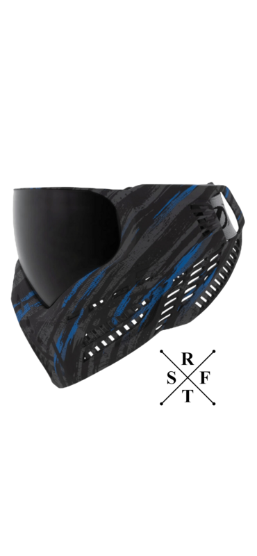 Virtue VIO Ascend Paintball Maske (Graphic Cyan)