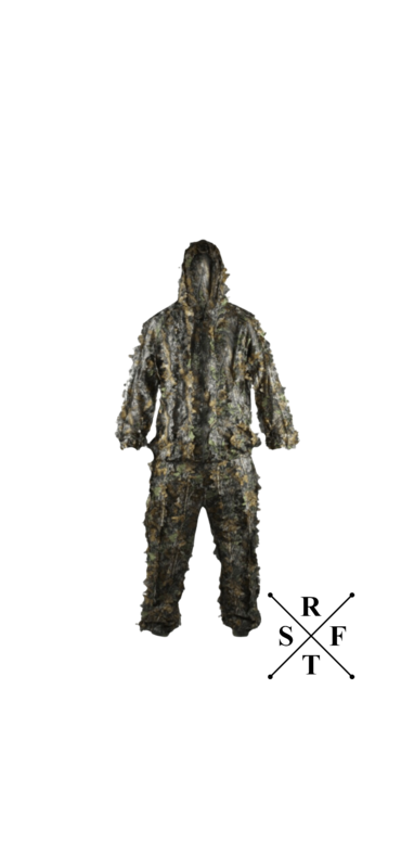 DELTA SIX 3D Ghilie Suit / Scharfschützen Tarnanzug (Universalgröße) - Realtree Camo