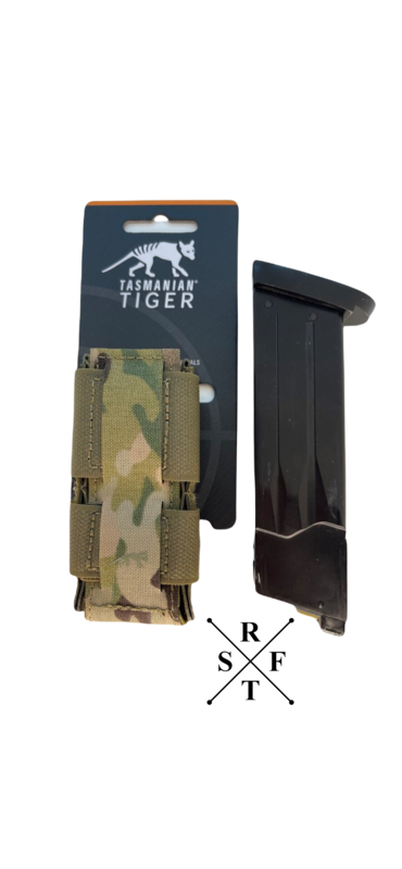 Tasmanian Tiger SGL PI Mag Pouch MCL Multicam