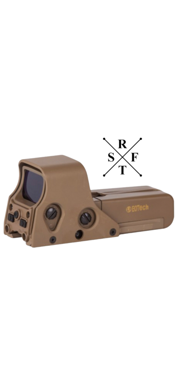 E552 Holosight | Green / Red Dot Visier Replika (Tan)