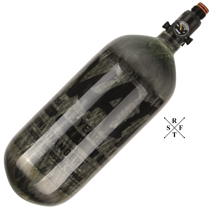 Powair Carbon Series 1,5L / 88CI  HP System 300 Bar [1450g]