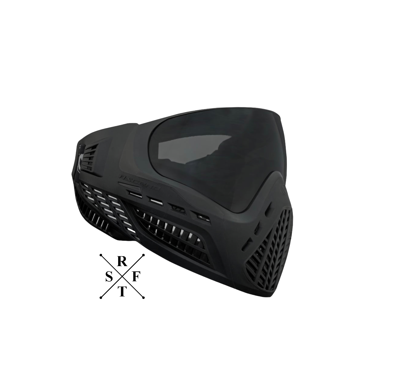 Virtue Vio Ascend Paintball Maske (Schwarz)
