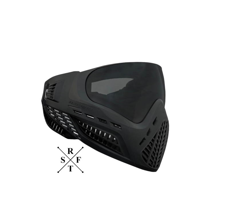 Virtue Vio Ascend Paintball Maske (Schwarz)