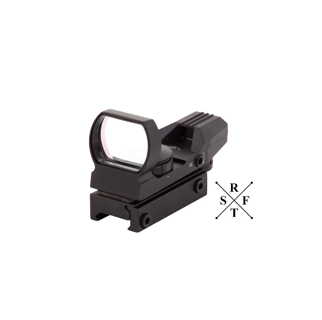 Aim-O Tactical Green/Red Dot für 20mm Rail (schwarz)