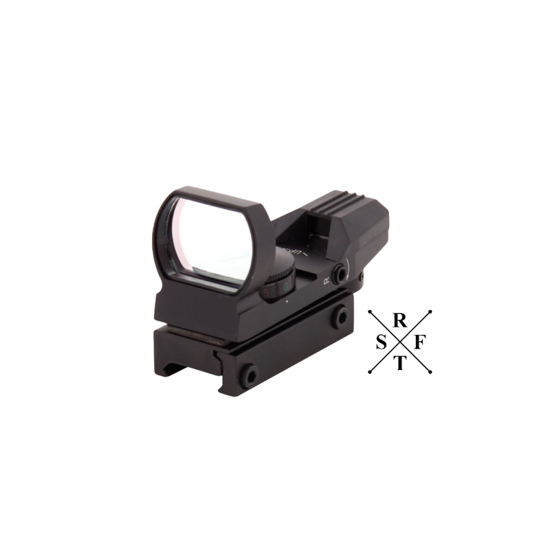 Aim-O Tactical Green/Red Dot für 20mm Rail (schwarz)