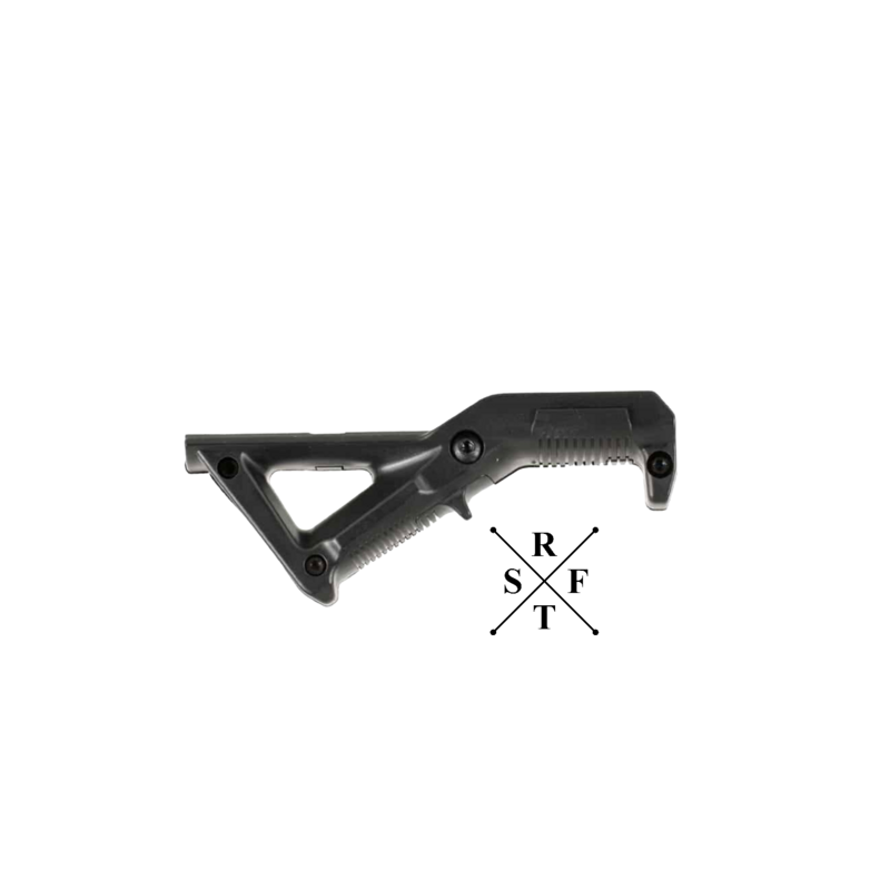 DELTA SIX Abgewinkelter Frontgriff (Schwarz)