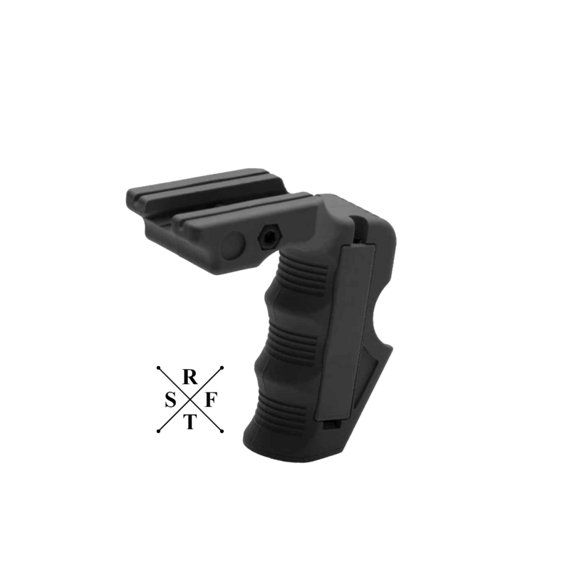 DELTA SIX Ergonomischer Magazin Frontgriff (Schwarz)
