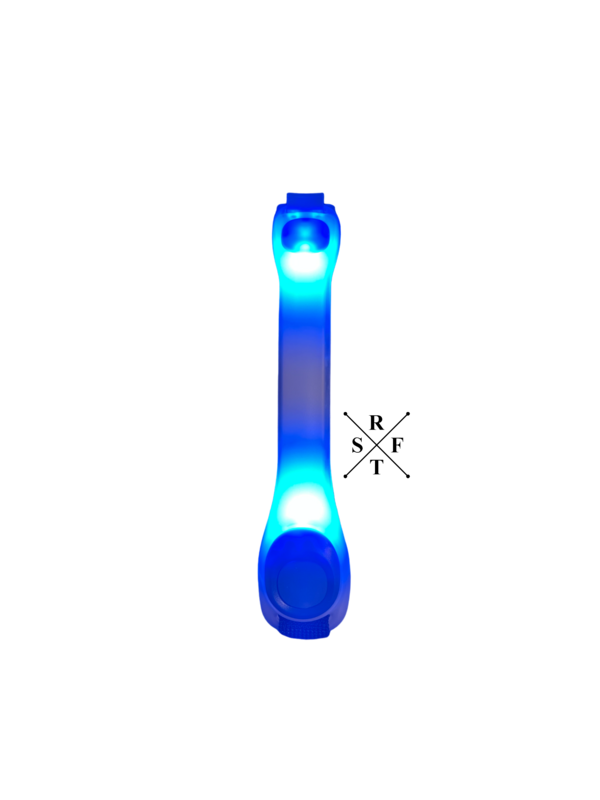 Teamband LED, BLAU